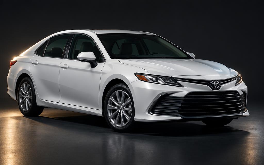 2020 White Sedan
